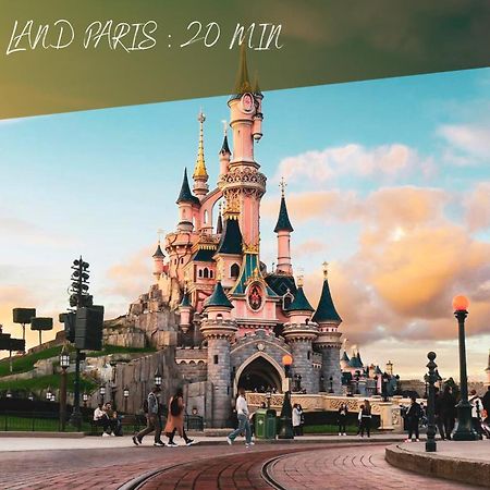 Le 7 - Appartement Cosy - Disney 20 Min Meaux Ngoại thất bức ảnh