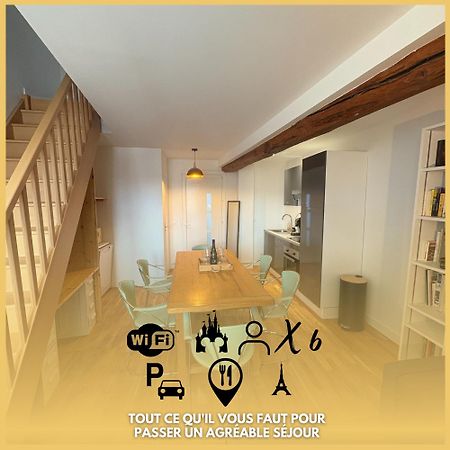 Le 7 - Appartement Cosy - Disney 20 Min Meaux Ngoại thất bức ảnh