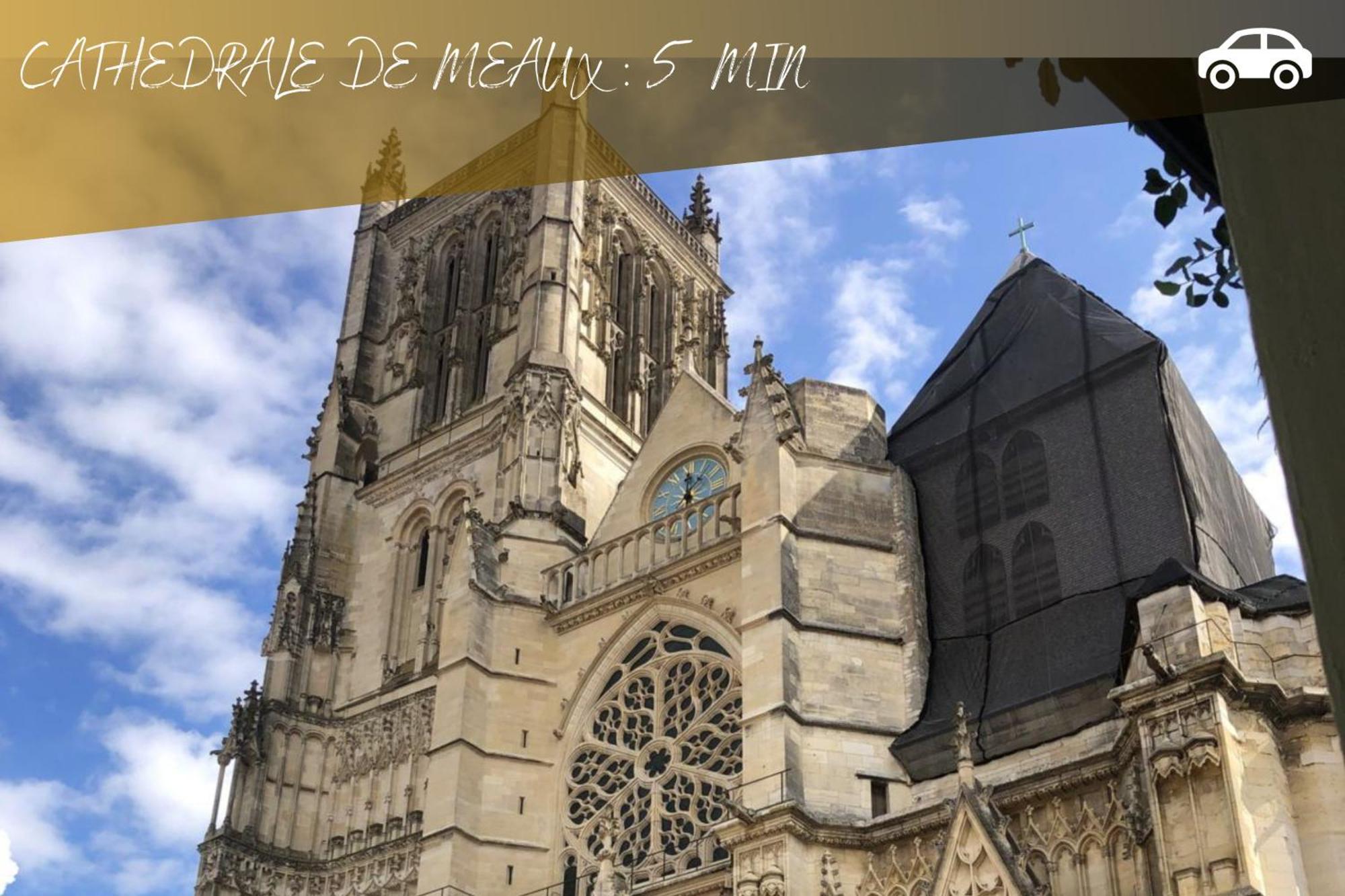 Le 7 - Appartement Cosy - Disney 20 Min Meaux Ngoại thất bức ảnh