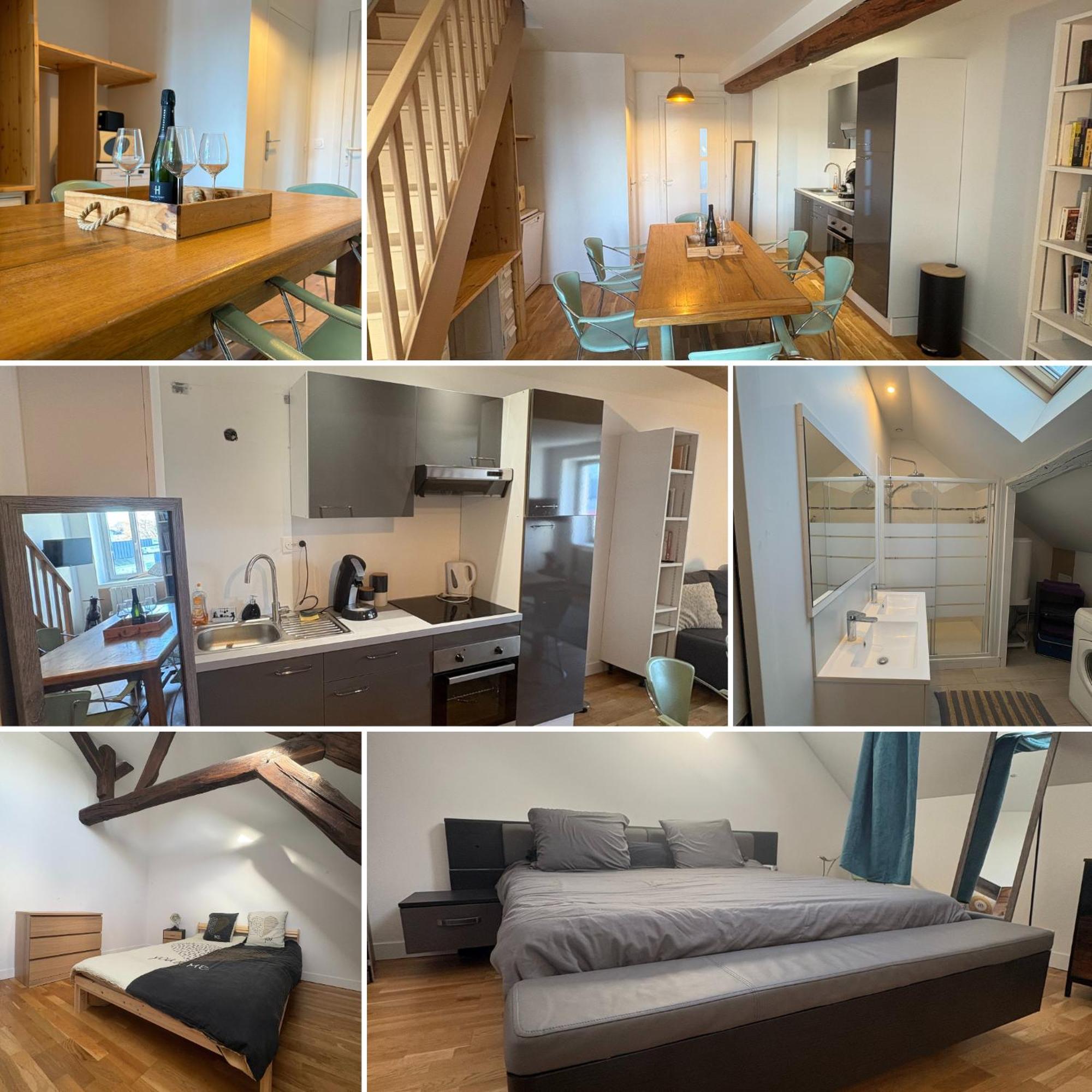 Le 7 - Appartement Cosy - Disney 20 Min Meaux Ngoại thất bức ảnh